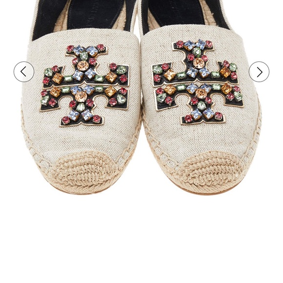 Tory Burch Multicolor Embellished Espadrilles - Picture 3 of 11